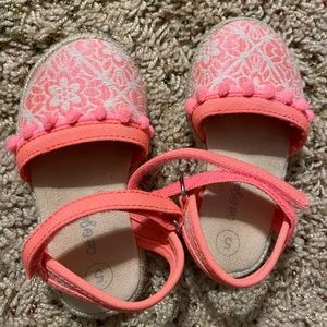 Cat & Jack coral toddler sandals